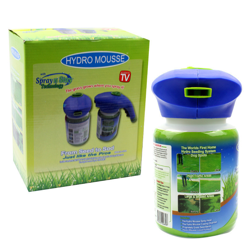 Жидкий газон Hydro Mousse Liquid Lawn 2в1, для гидро засева и предания густоты фото - 2