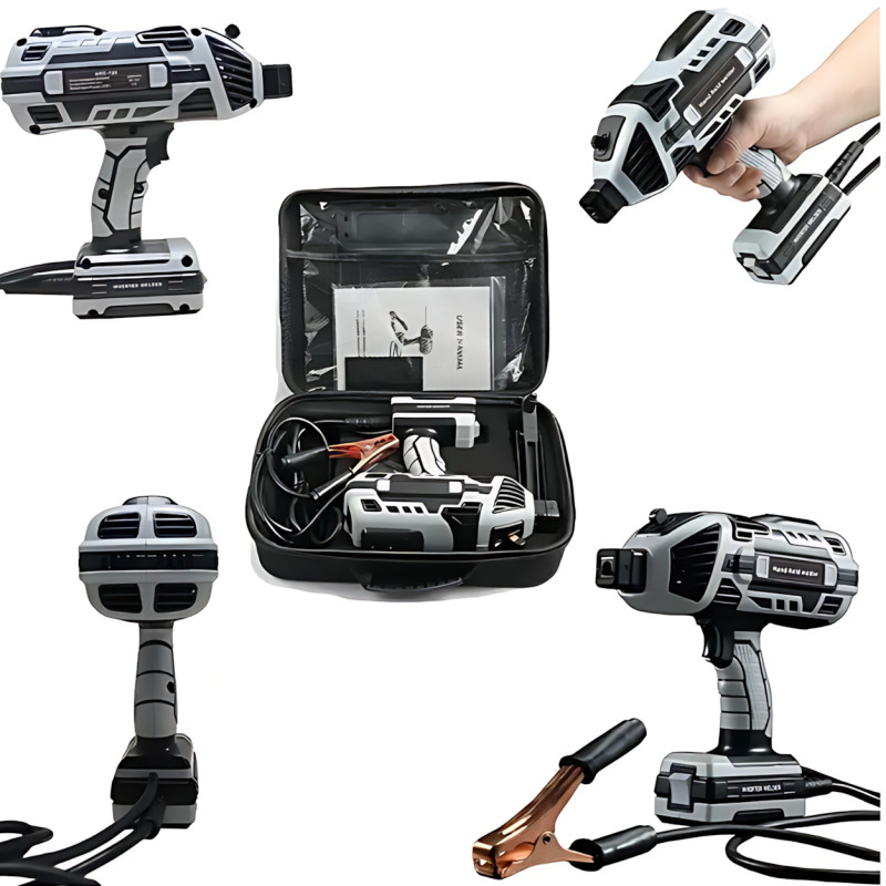 Мінізварювальний апарат MA665, 4,1 кВт, 20-200 А, 220 В, інверторний, переносний, ММА, з кейсом і аксесуарами фото - 4