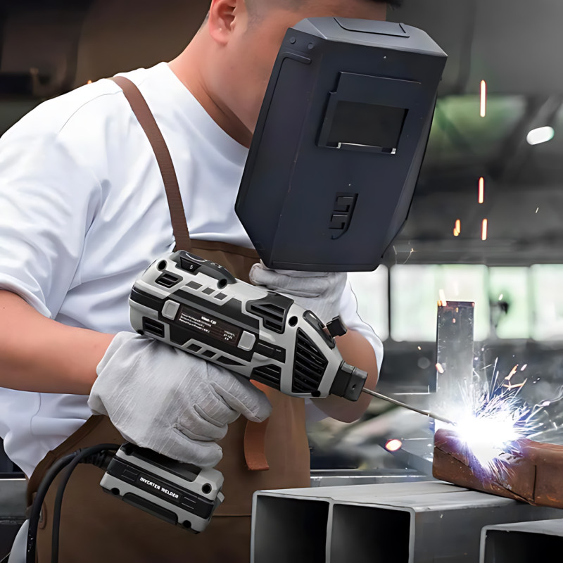 Мінізварювальний апарат MA665, 4,1 кВт, 20-200 А, 220 В, інверторний, переносний, ММА, з кейсом і аксесуарами фото - 8