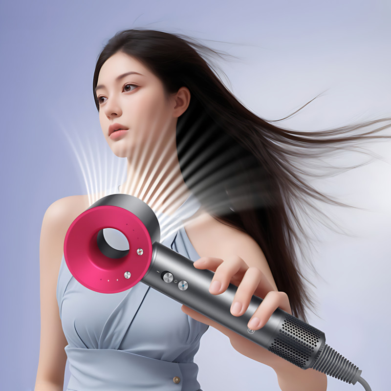 Фен XO CF28 Smart High Speed Hair Dryer 1600W: 3 швидкості, 3 температури, іонізація й холодне повітря фото - 9
