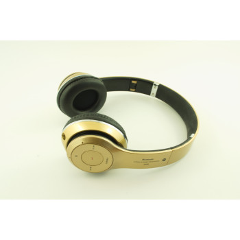 Навушники безпровідні bluetooth S460 золото