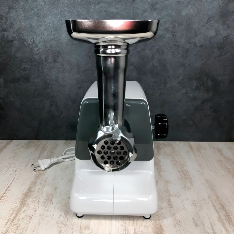 Електром'ясорубка з реверсом. Crownberg CB-4211 з 2 решітками. 2500 Вт, насадка для ковбаси та кебе фото - 3