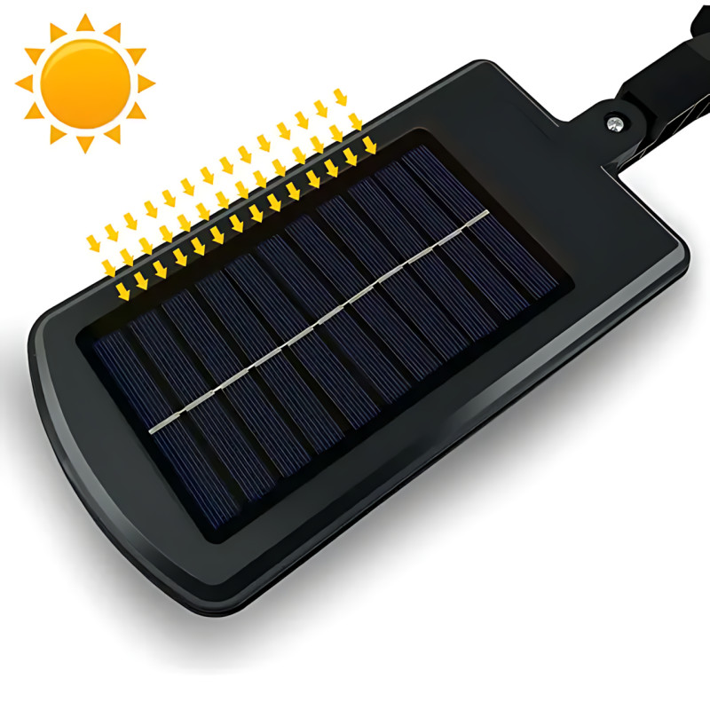 Вуличний світильник на сонячній батареї з пультом Solar Street Light BK-240B-SMD, автономний LED ліхтар фото - 7