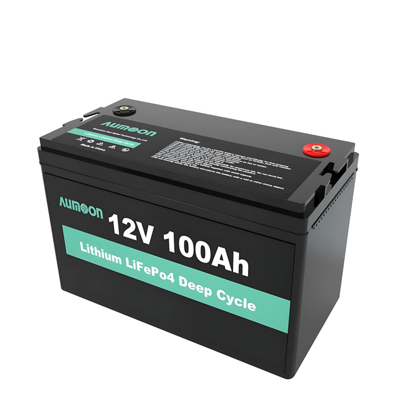 Литий-железо-фосфатный аккумулятор ENERSUN LiFePO4 12.8В 100Ач с BMS и Bluetooth, 1.28 кВт, для ИБП AUMOON фото - 3
