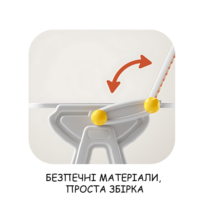 Дитячий стіл 4в1 B8020: магнітна дошка, стіл для творчості, поверхня під конструктор, ніша для зберігання 14 см фото - 6