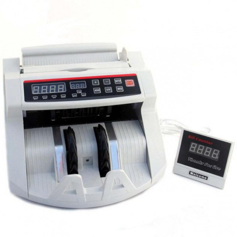 Счетная машинка для денег Bill Counter 2089 / 7089 с выносным экраном фото - 2