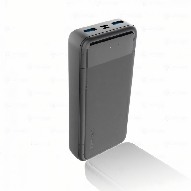 Внешний аккумулятор LENYES PX-233 20000 мАч, Power bank мини c LED индикатором, реальная емкость фото - 5