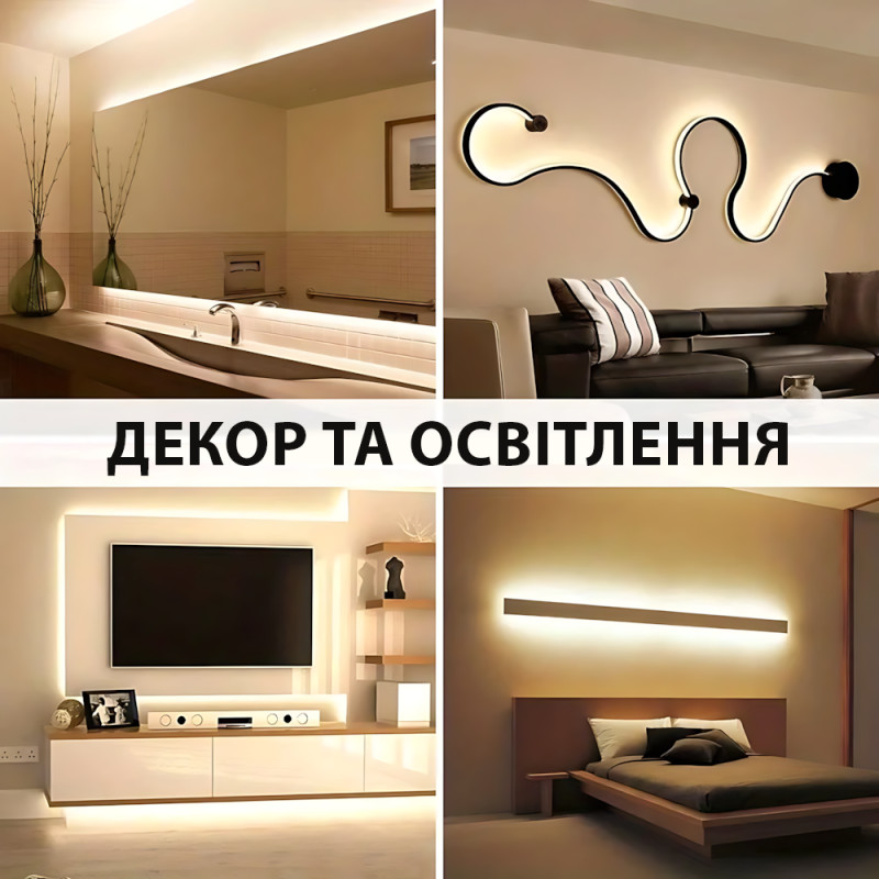 Гнучка неонова стрічка 5 м USB з димером MA573, IP65, теплий білий 2800-3500 K, світлодіодна LED-підсвітка фото - 10