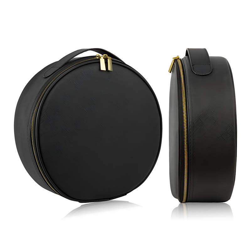 Органайзер для косметики NiceLand Sharon с LED-зеркалом и подсветкой, аккумулятором, черный фото - 9