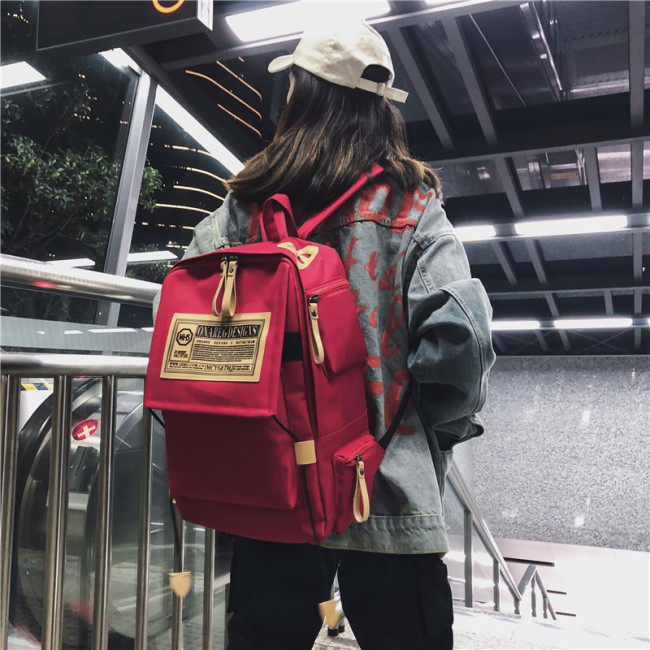 Міський британський рюкзак QP™ Onareg Designs 16л, унісекс, 5 кольорів Червоний
