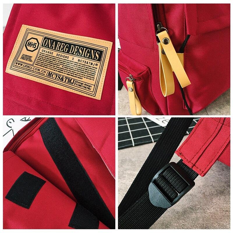 Городской британский рюкзак QP™ Onareg Designs 16л, унисекс, 5 цветов Красный фото - 5