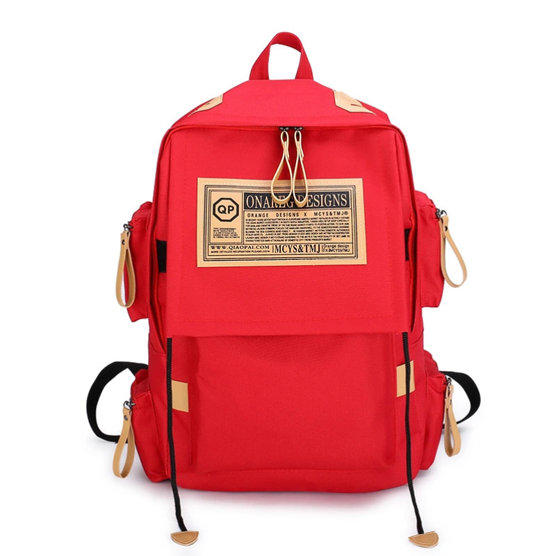 Міський британський рюкзак QP™ Onareg Designs 16л, унісекс, 5 кольорів Червоний фото - 8