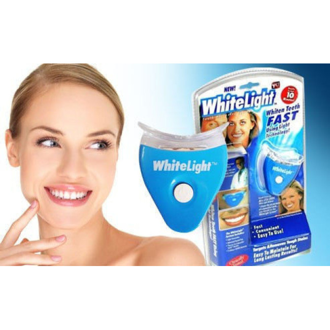 Прилад для відбілювання зубів White light з гелем