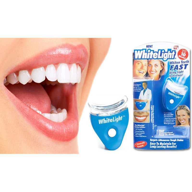 Прилад для відбілювання зубів White light з гелем фото - 2