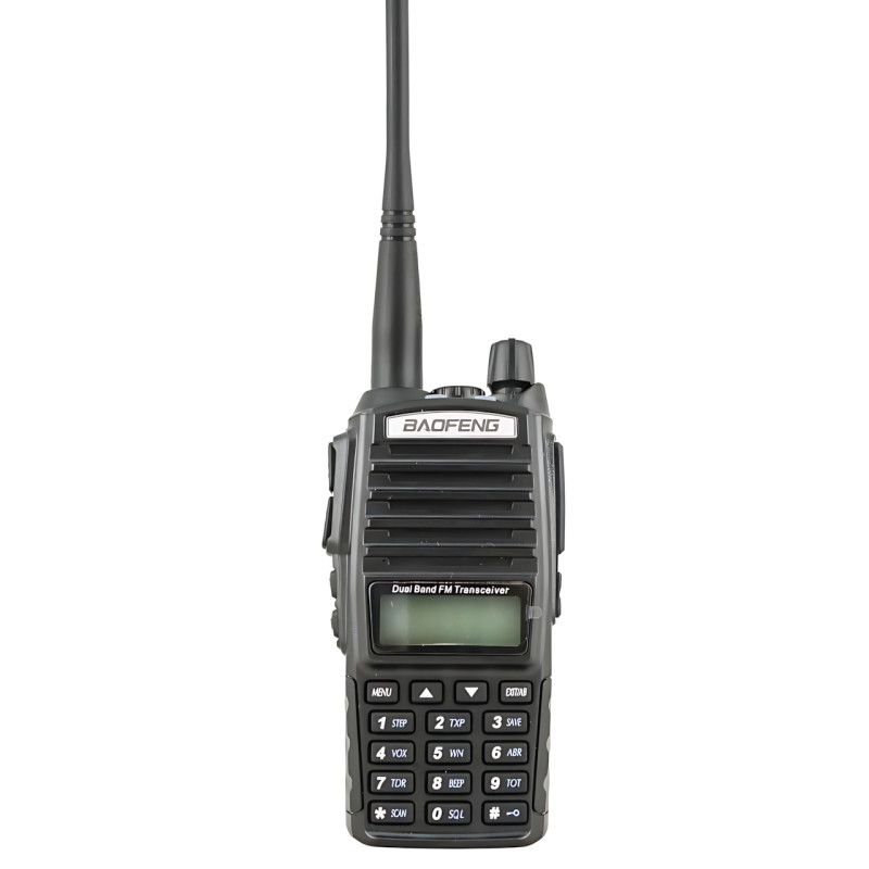 Рация Baofeng UV-9R Plus (IP67, 8 Вт, Dual Band, 2800 мАч, фонарик, FM-радио, III режима мощности) фото - 2