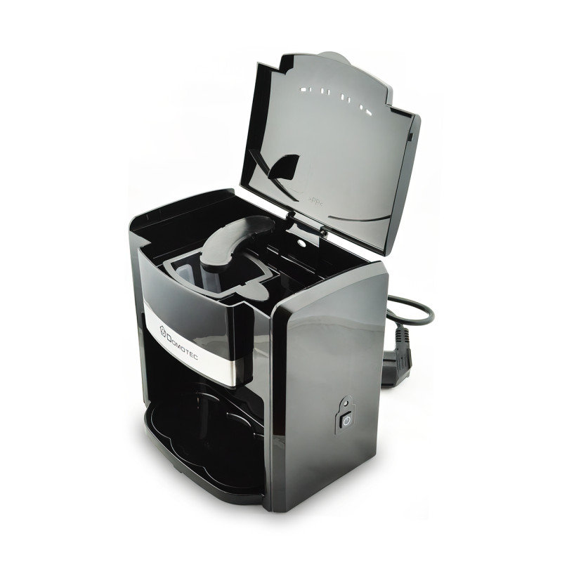 Кофеварка Domotec MS-0708 на две чашки, капельная, с чашки в комплекте, 0.3 л, 500 Вт фото - 4