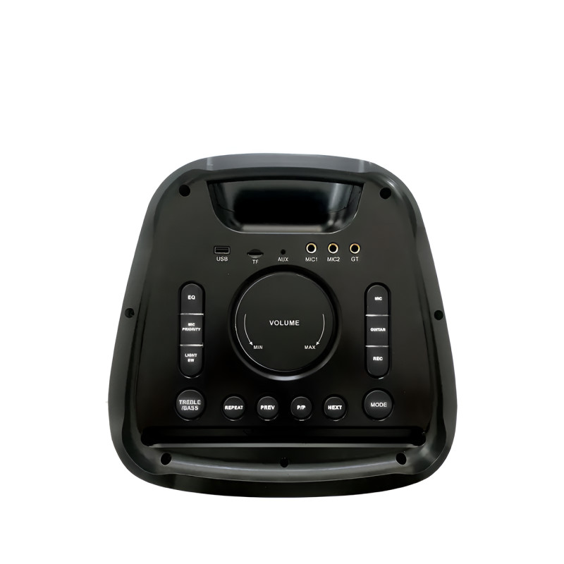 Акустична система 120 Вт. Портативна колонка ZXX-5510 з 2 мікрофонами, 36х86х32 см, USB/SD/FM/BT/ДК фото - 3