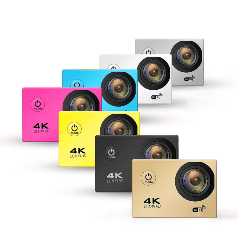 Экшн камера (Action Camera) S2, WiFi, 4К, водонепроницаемость до 30м фото - 8