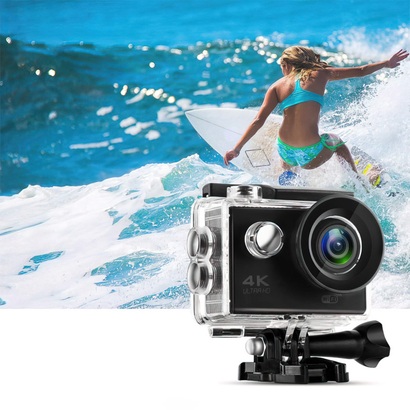 Экшн камера (Action Camera) S2, WiFi, 4К, водонепроницаемость до 30м фото - 4