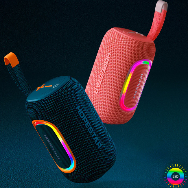 Колонка беспроводная маленькая Hopestar p65, 20w, 3000 mAh, влагозащищенная Ipx 6