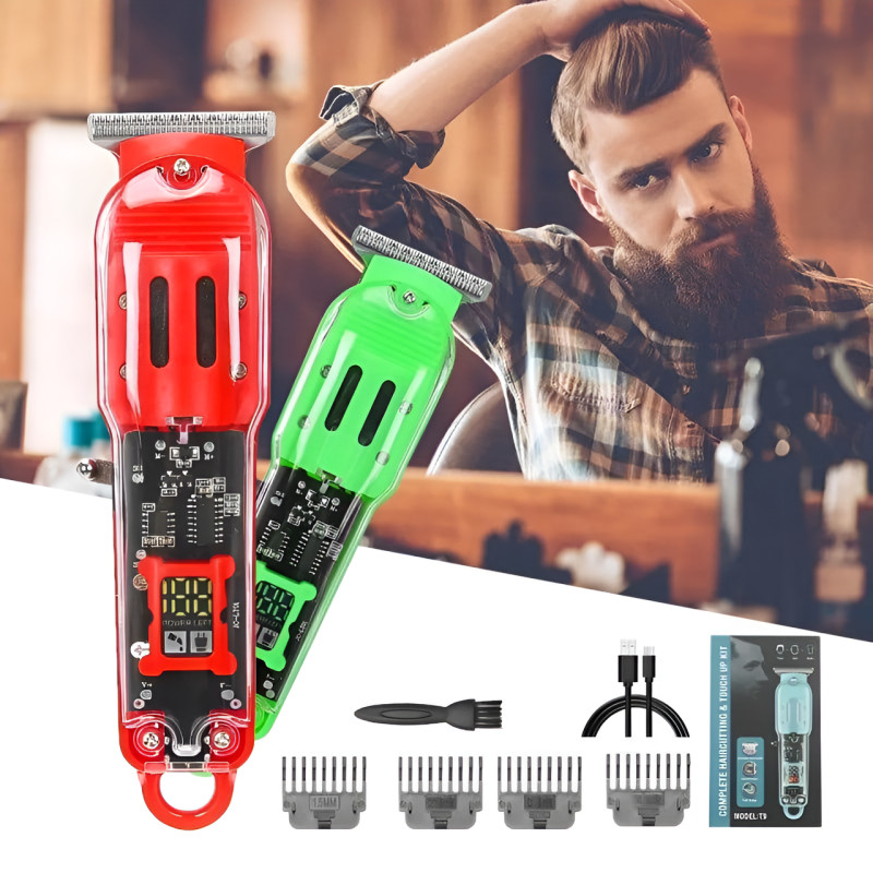 Прозора машинка для стриження HAIR CUTTER LY-452 фото - 2