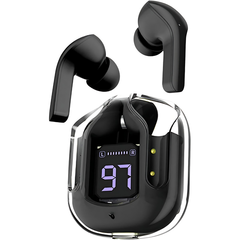 Бездротові навушники Bluetooth ultrapods з мікрофоном, 250 мА·год, сумісні з Android і Apple, діапазон 10 м фото - 2