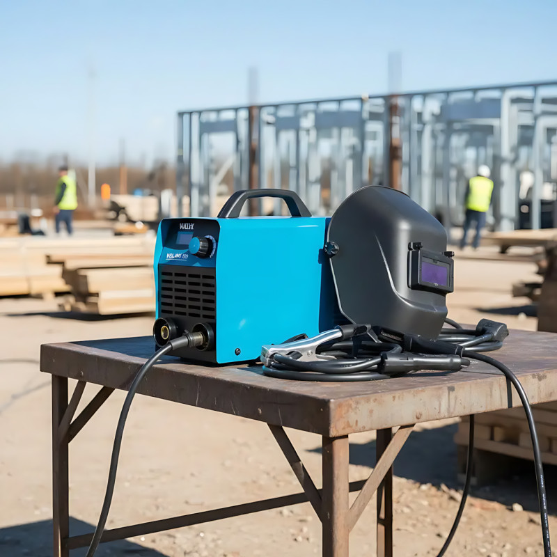 Сварочный инвертор Vollyx VOL-MM-300, 220В, 20&ndash;300А, IGBT, цифровой дисплей, Hot Start, Anti-Stick, MMA, комплект с маской фото - 10