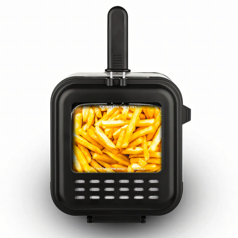 Электрическая фритюрница 2.5 л для жарки без масла, 1000 Вт, Deep Fryer RAF R5300, воздушный гриль, аэрофритюр фото - 5