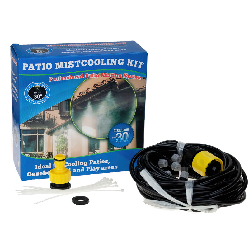 Система туманності Patio Mistcooling Kit на 10 форсунок, 9.6 м, для поливання та охолодження фото - 9