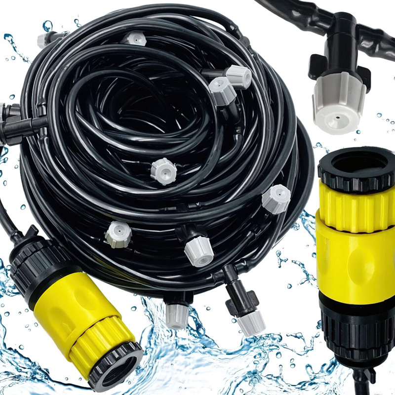 Система туманності Patio Mistcooling Kit на 10 форсунок, 9.6 м, для поливання та охолодження фото - 10
