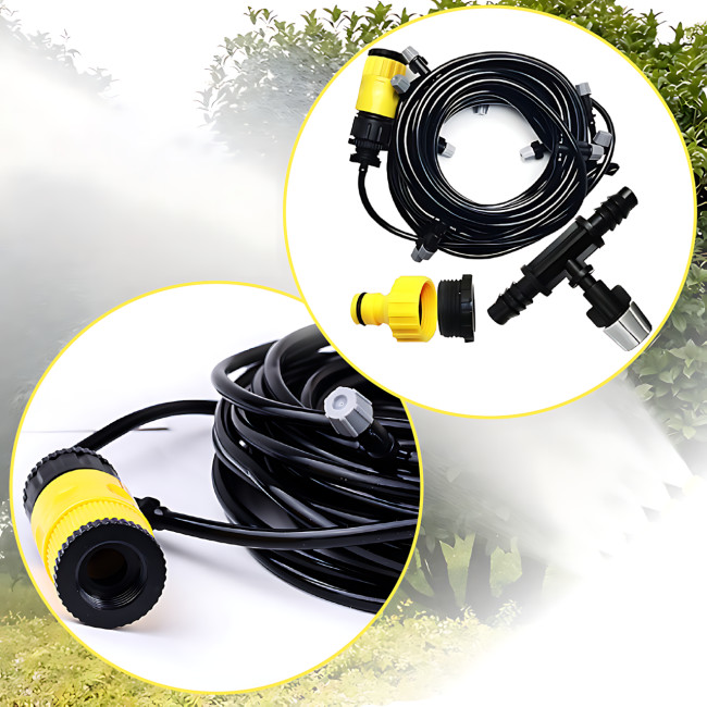 Система туманності Patio Mistcooling Kit на 10 форсунок, 9.6 м, для поливання та охолодження