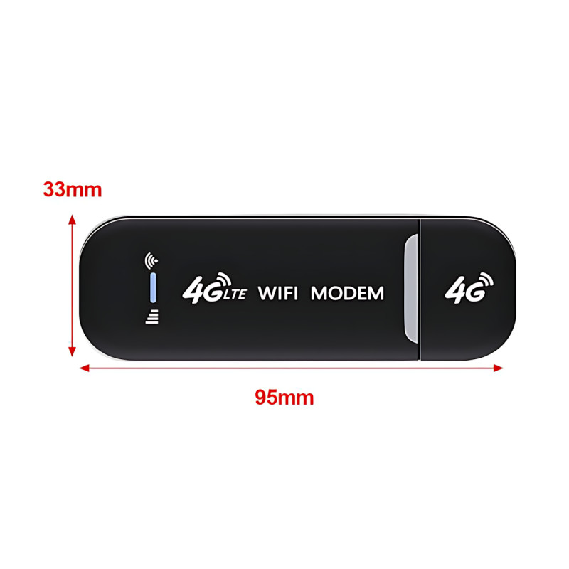 Мобільний 4G модем USB, роутер 3in1 WI-FI для sim, 3G/4G LTE HotSpot до 150 Мбіт/сек фото - 7