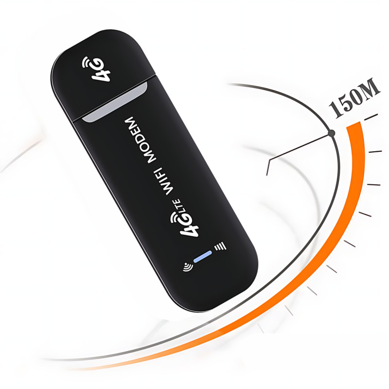Мобільний 4G модем USB, роутер 3in1 WI-FI для sim, 3G/4G LTE HotSpot до 150 Мбіт/сек фото - 5