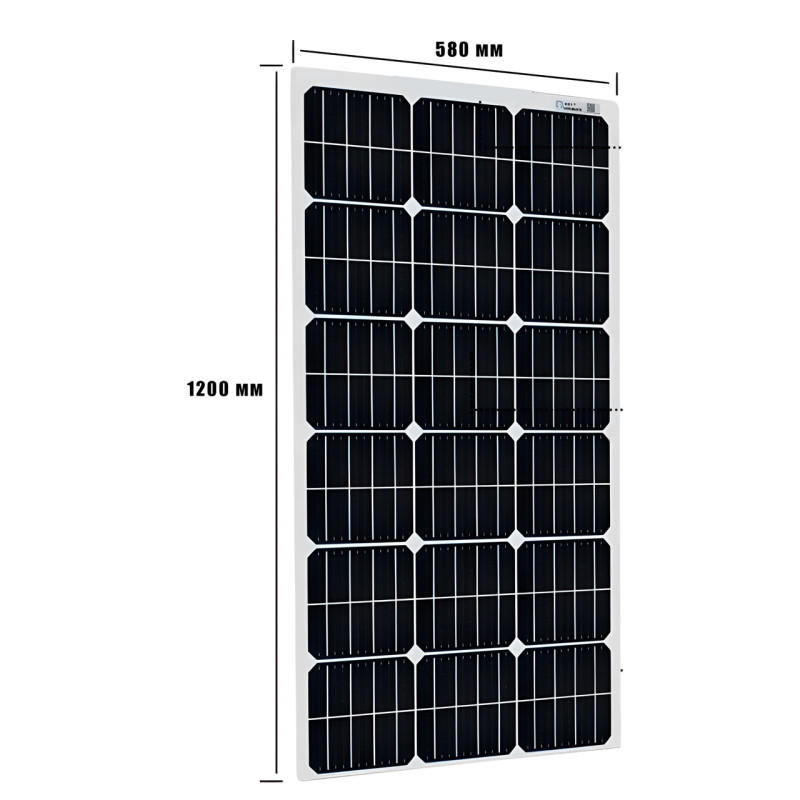 Сонячна панель UKC SA-100, 18V, 100 W, 120*58*3 фото - 6