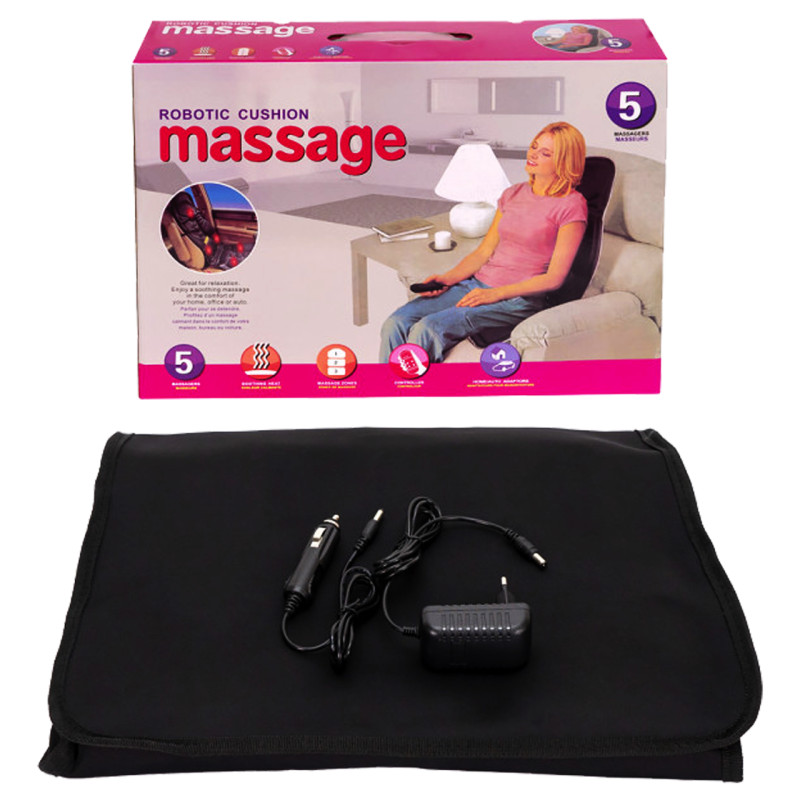 Масажна накидка з підігрівом Massage Seat Topper для дому та автомобіля фото - 5