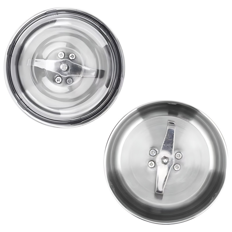 Кофемолка электрическая Domotec MS-7113, 180 Вт, 85 г, нержавеющая сталь, для кофе, орехов, специй, кнопочное управление фото - 9