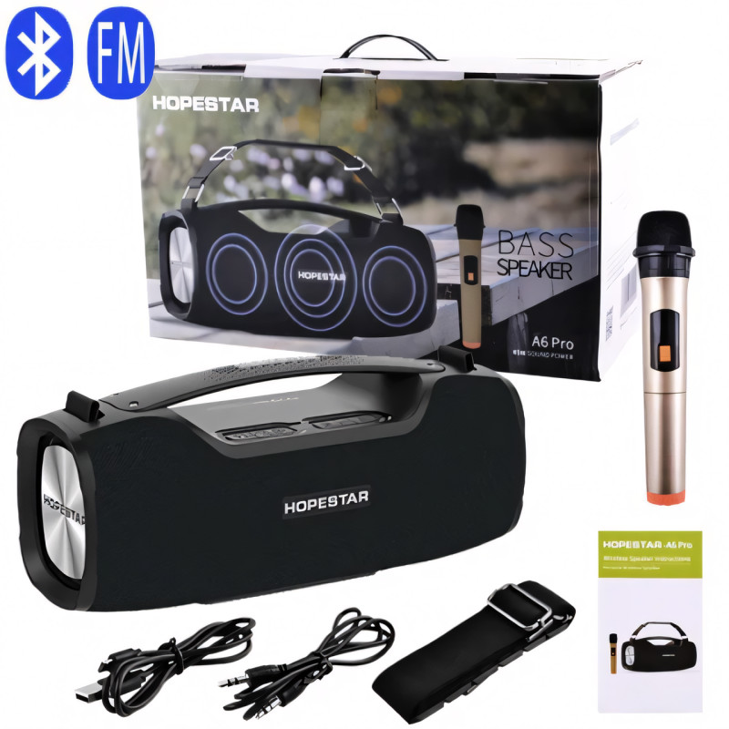 Колонка бездротова Hopestar A6 pro, 55 W, із захистом від води фото - 8