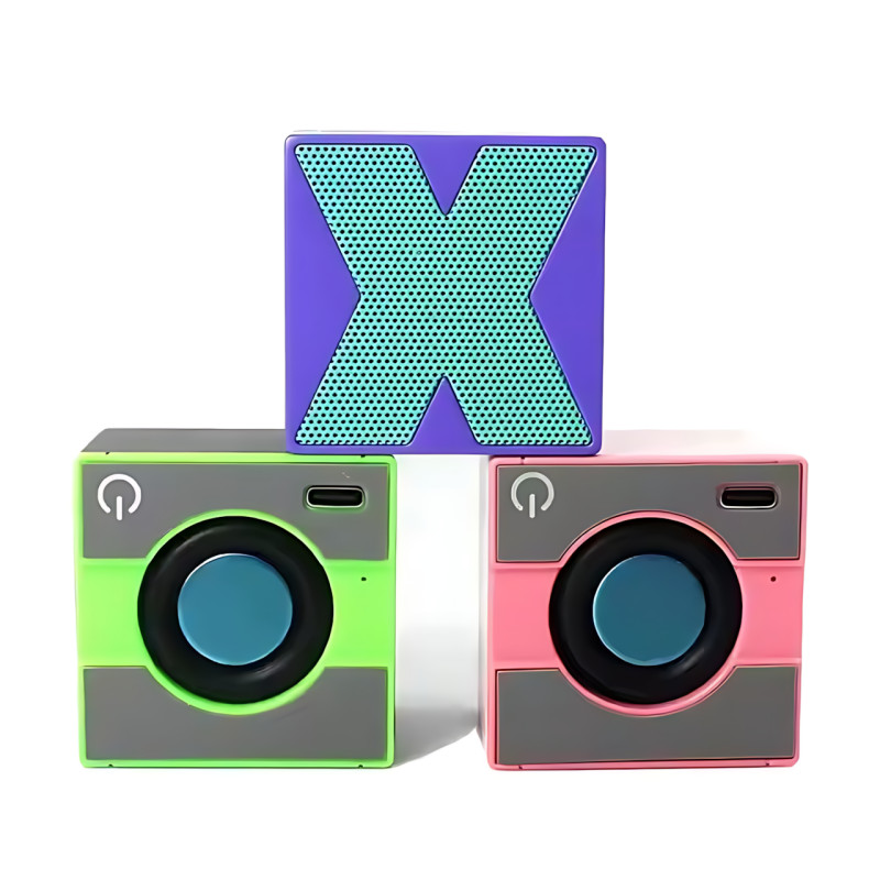 Bluetooth-колонка X1 Mini з мікрофоном, Bluetooth 5.0, стереозвуком і USB-C зарядкою, 400 мА·год фото - 9