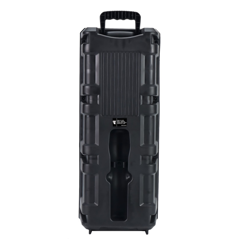 Портативная акустика TTD-2807 с микрофоном,  пультом ДУ, Bluetooth и RGB-подсветкой фото - 5