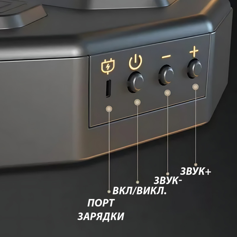 Настенный боксерский тренажер Intelligent Music Boxing Target, 9 режимов, музыка, RGB-подсветка, счетчик фото - 6