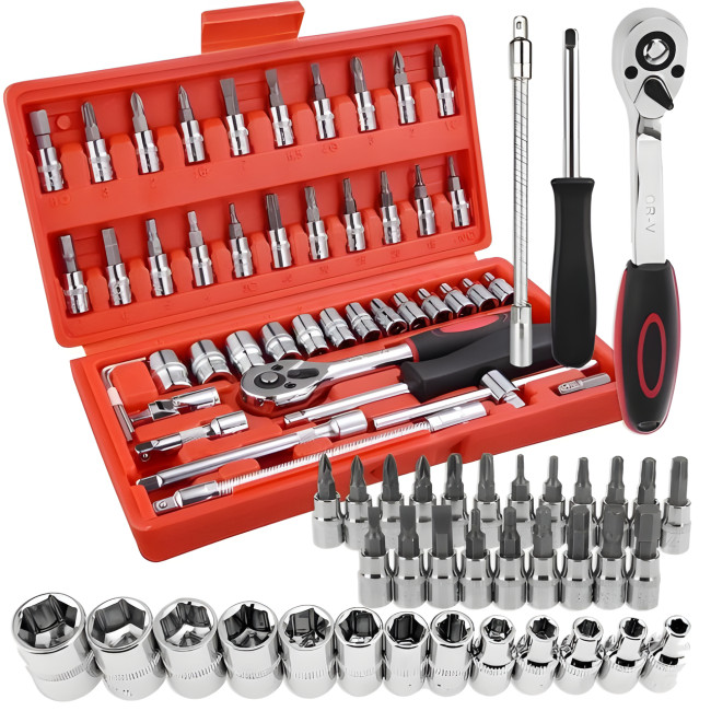 Набір інструментів Piece Tool Set 46 предметів в ударостійкому кейсі
