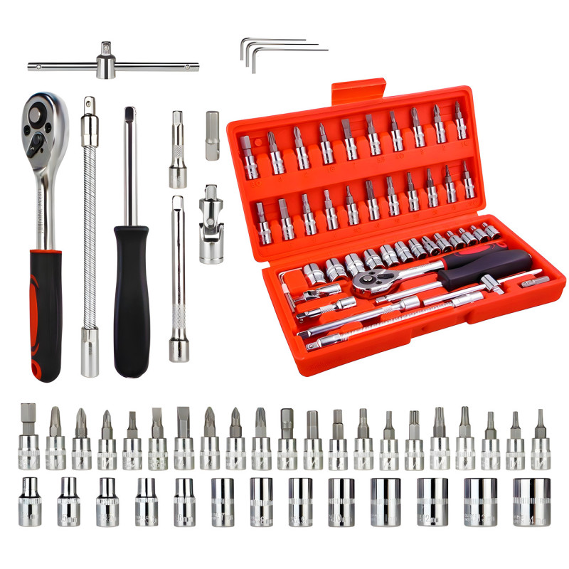 Набір інструментів Piece Tool Set 46 предметів в ударостійкому кейсі фото - 5