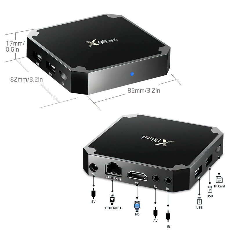 Смарт-TV приставка X96 mini, 2Gb/16Gb фото - 10