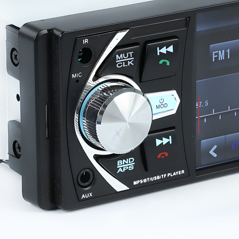 Автомагнітола MP5 4038 з екраном 4.1" TFT HD, підтримкою відео та FM-тюнером фото - 6