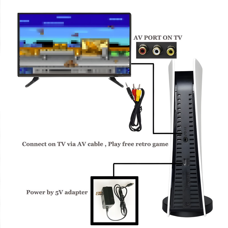 Игровая приставка 8 Bit Game Station 5, 200 игр фото - 6