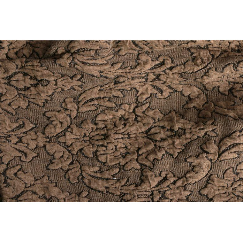 Комплект чохлів на диван і два крісла Жаккард Milano Home Concept Karna, універсальний розмір Хакі фото - 2