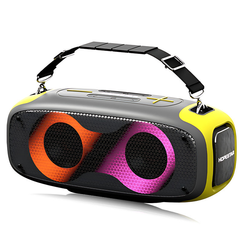 Портативная Bluetooth-колонка Hopestar A30 Party 70Вт, TWS, RGB-подсветка, IPX6, 8800 мАч, AUX, USB, BT 4.0 фото - 3