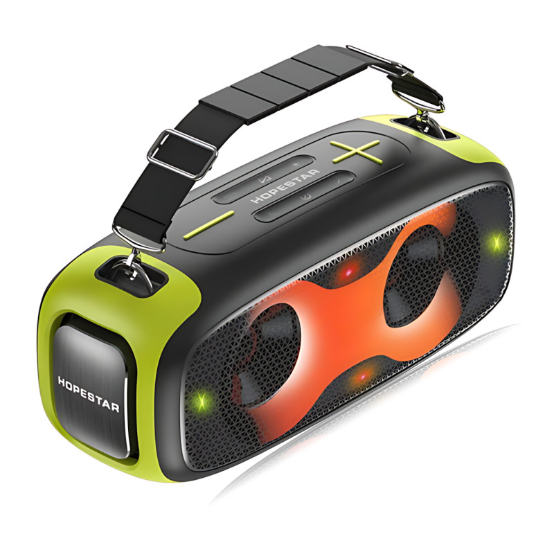 Портативная Bluetooth-колонка Hopestar A30 Party 70Вт, TWS, RGB-подсветка, IPX6, 8800 мАч, AUX, USB, BT 4.0 фото - 2