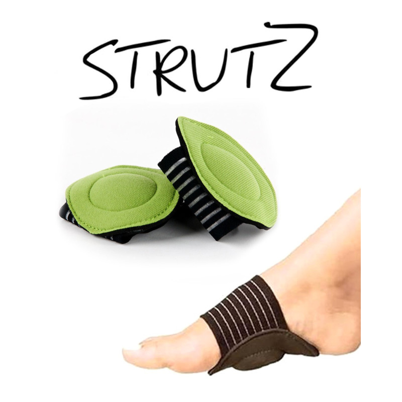 Ортопедичні устілки супінатор STUTZ, профілактика плоскостопості. 2шт комплект, чорні фото - 2