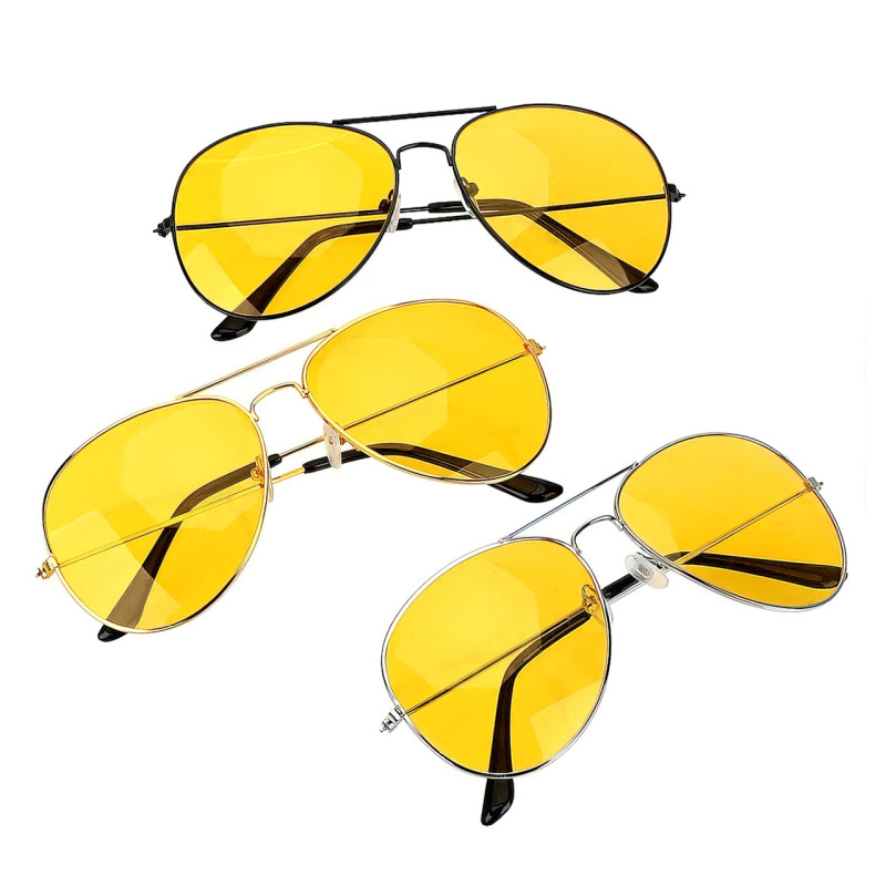 Окуляри антивідблискові Night View Glasses, для водіїв, нічне водіння фото - 4